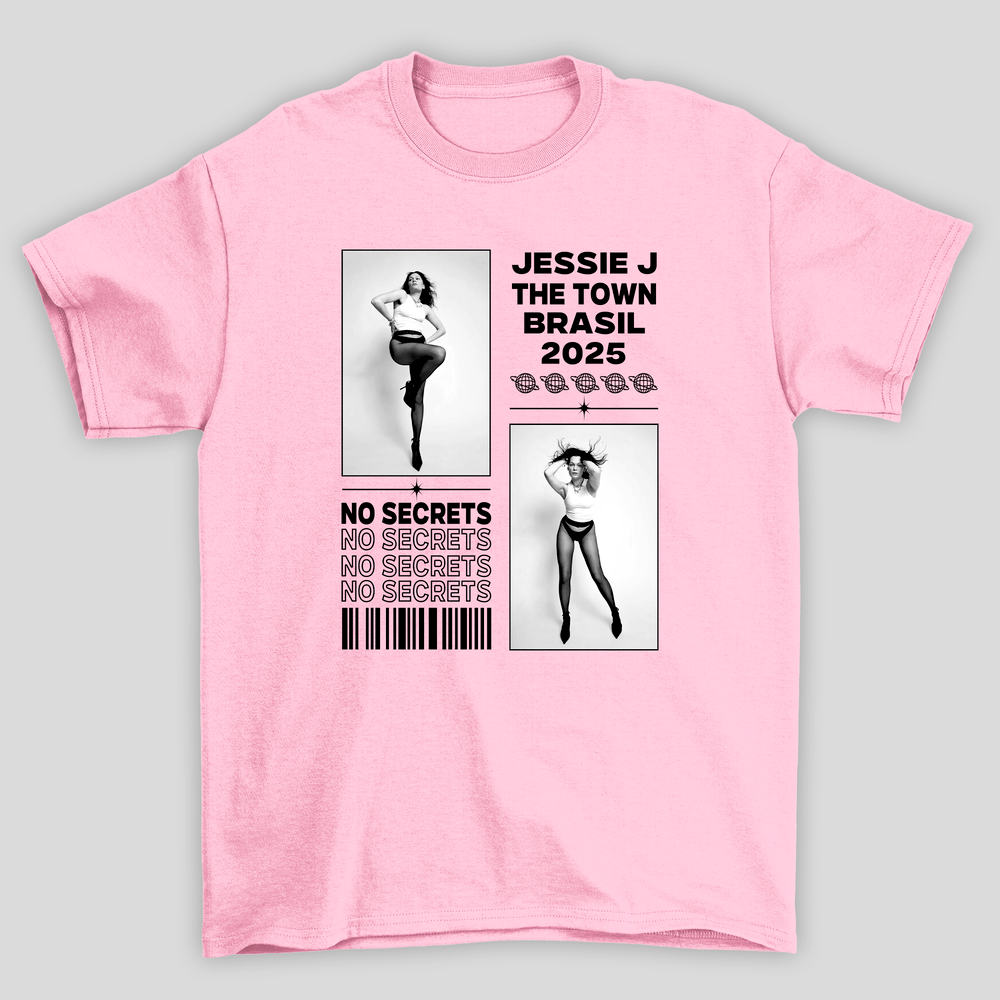 Camiseta Básica Jessie J. The Town No Secrets