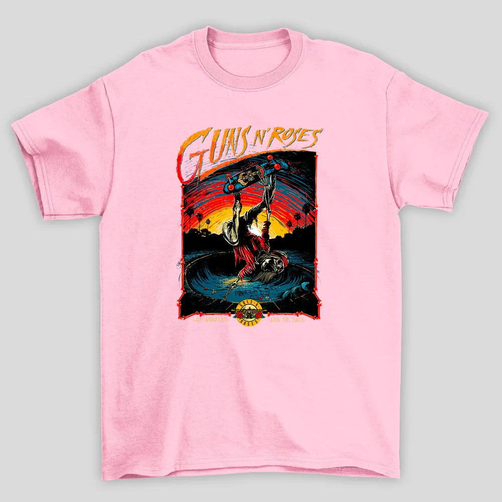 Camiseta Básica Guns N' Roses Slash 80s 90s