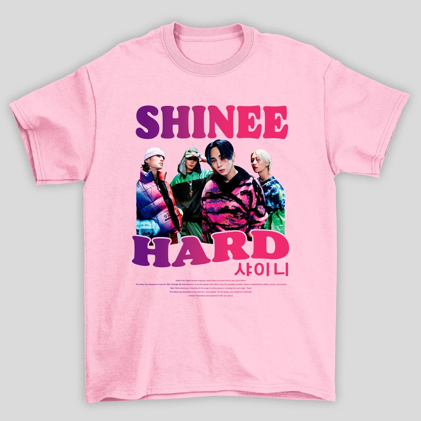 Camiseta Básica Taemin Shinee Hard