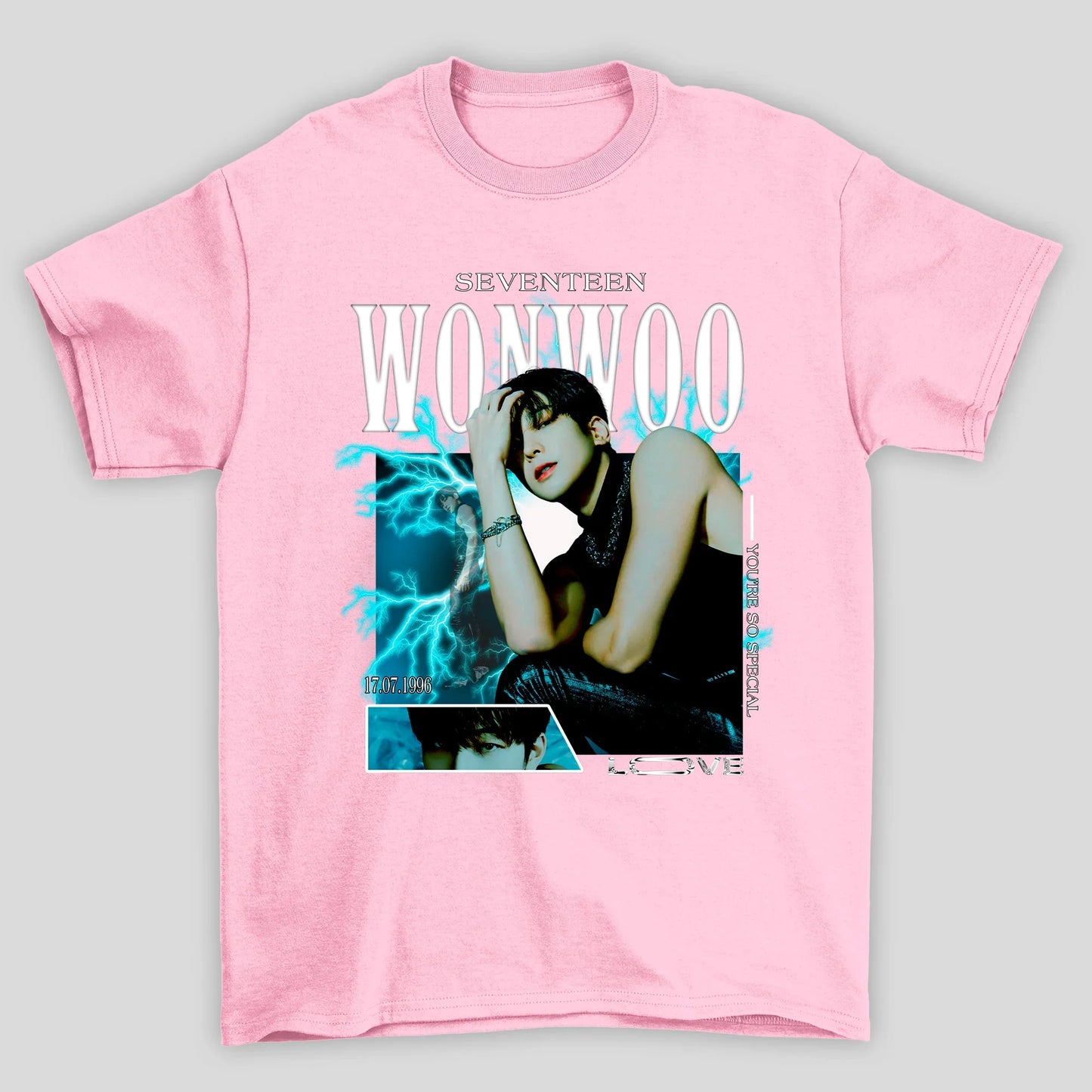 Camiseta Básica Seventeen Wonwoo