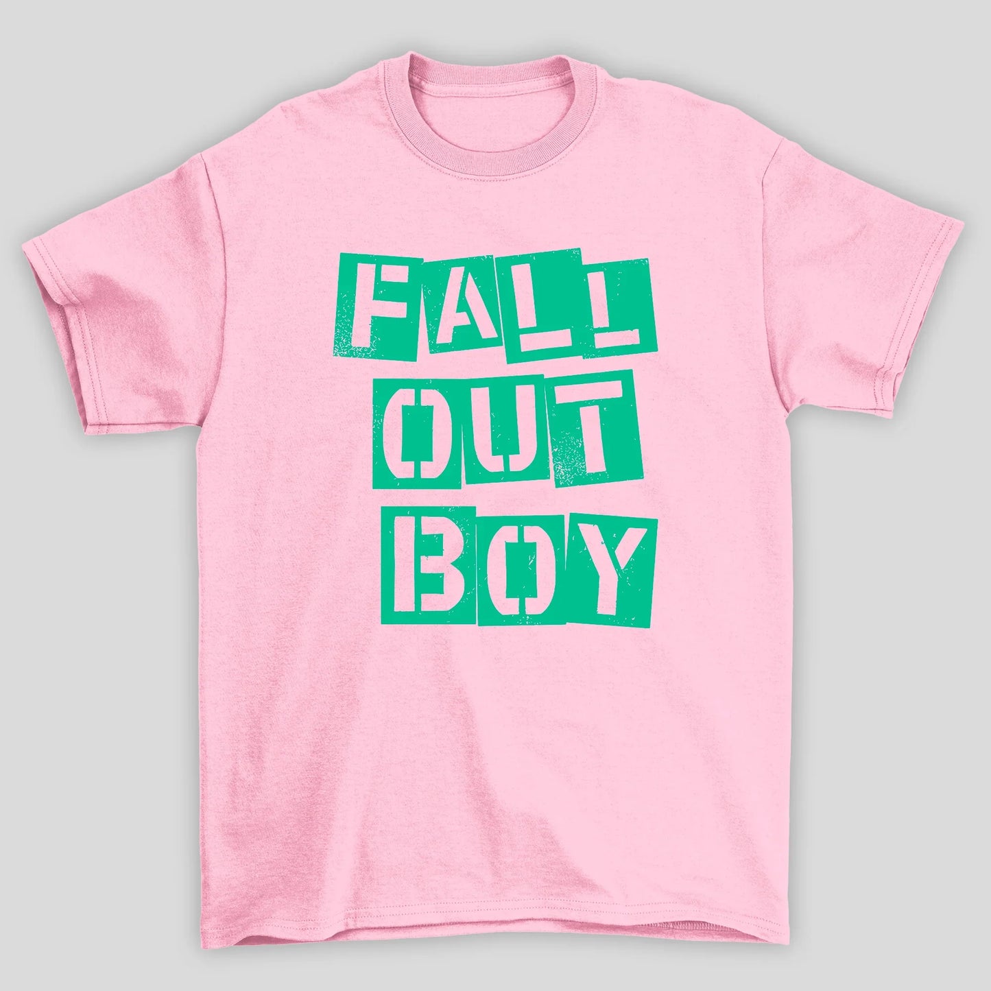 Camiseta Básica Verde Fall Out Boy