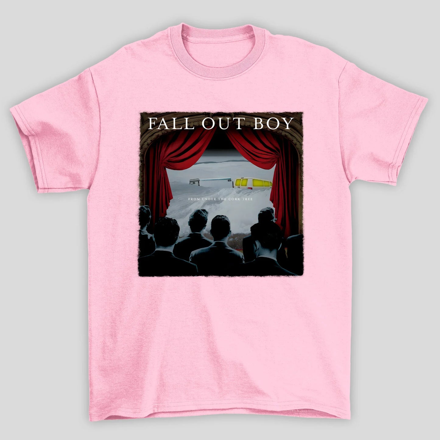 Camiseta Básica Under The Cork Album Fall Out Boy
