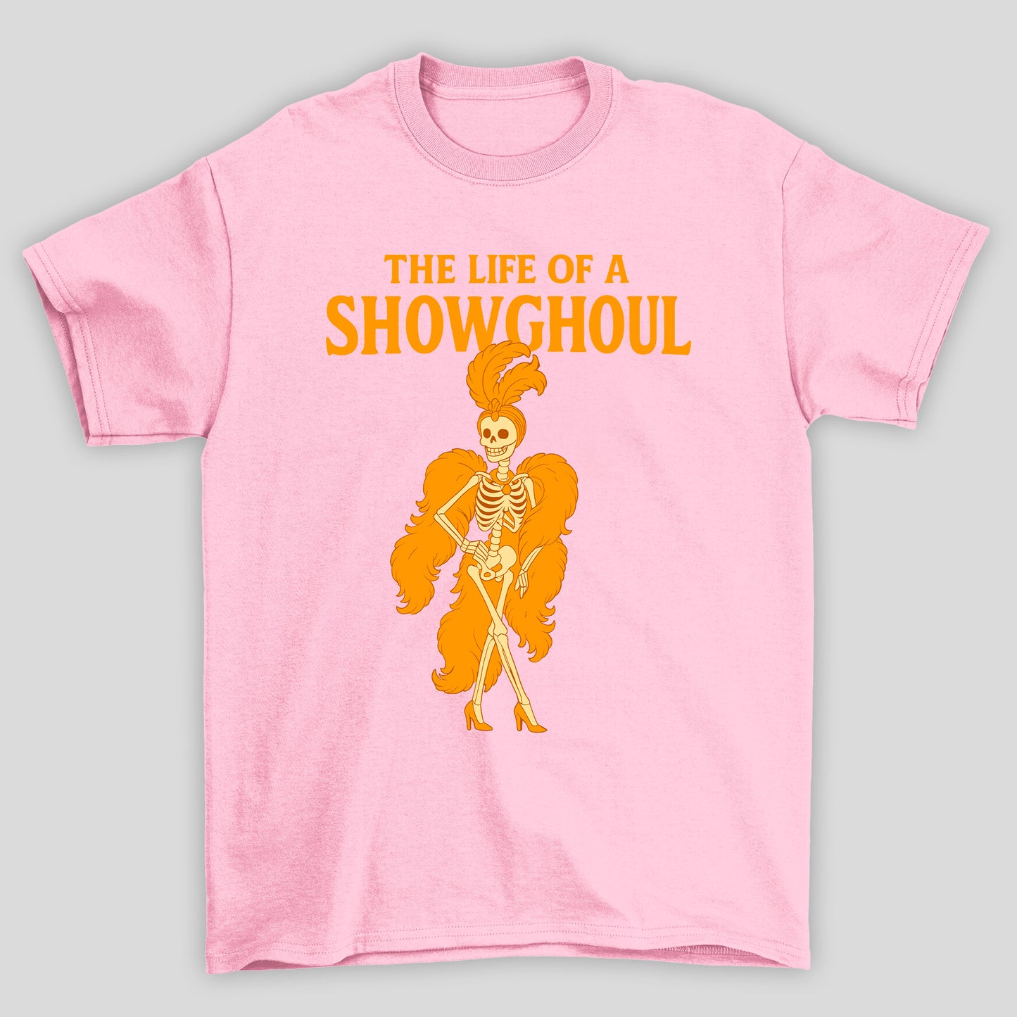 Camiseta Básica Taylor Swift Showghoul Esqueleto Halloween
