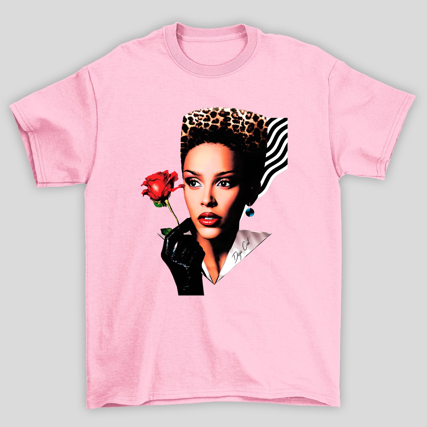 Camiseta Básica Doja Cat Hair Style