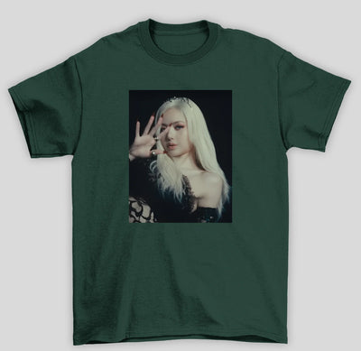 Camiseta Básica Lisa Blonde Born Again - verde