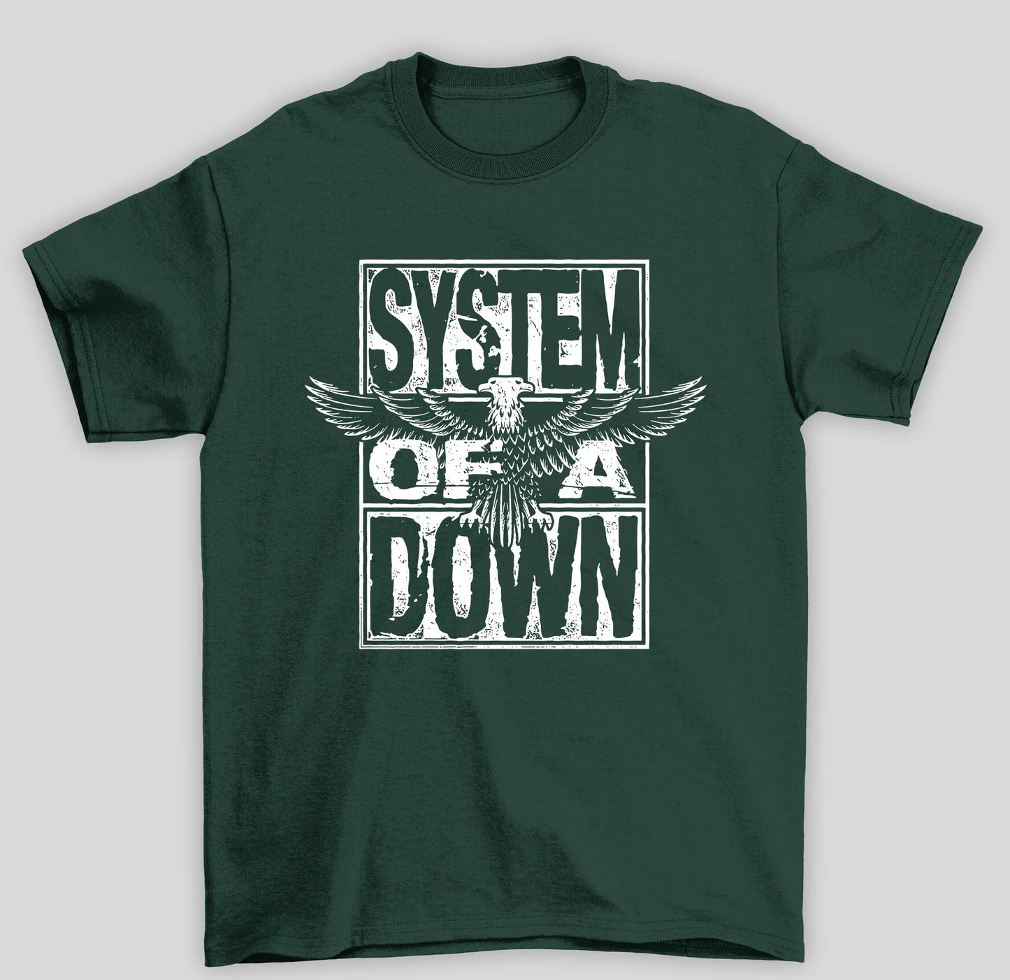 Camiseta Básica System Of A Down Eagle