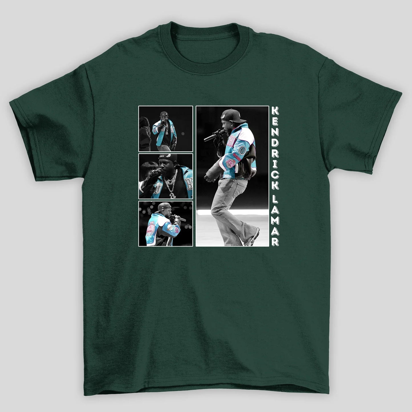 Camiseta Básica Kendrick Lamar Blue Jacket