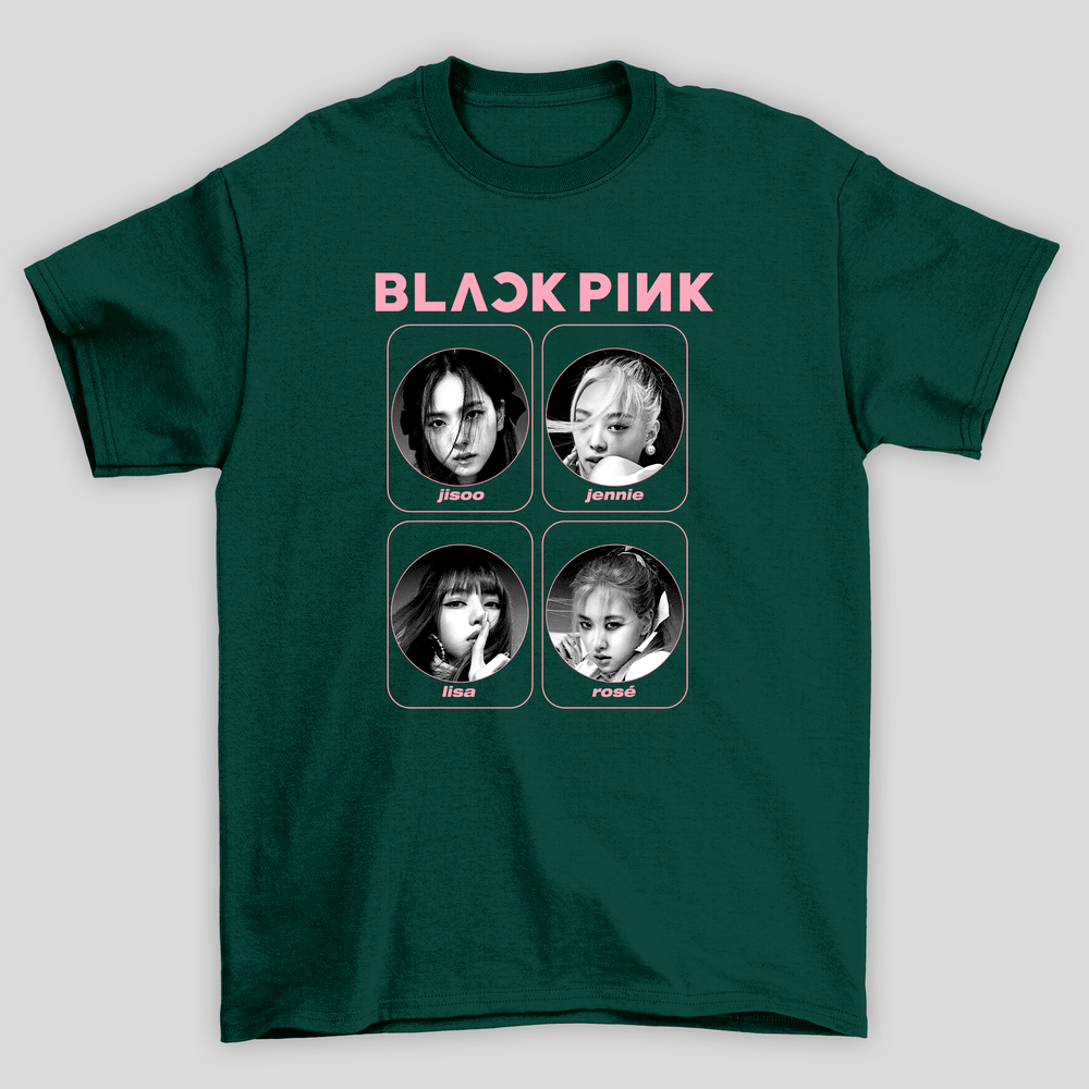 Camiseta Básica Blackpink Members