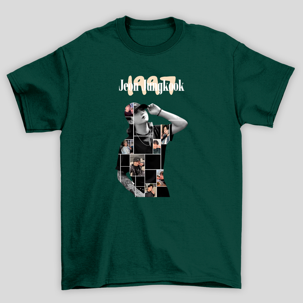 Camiseta Básica Jungkook BTS 1997