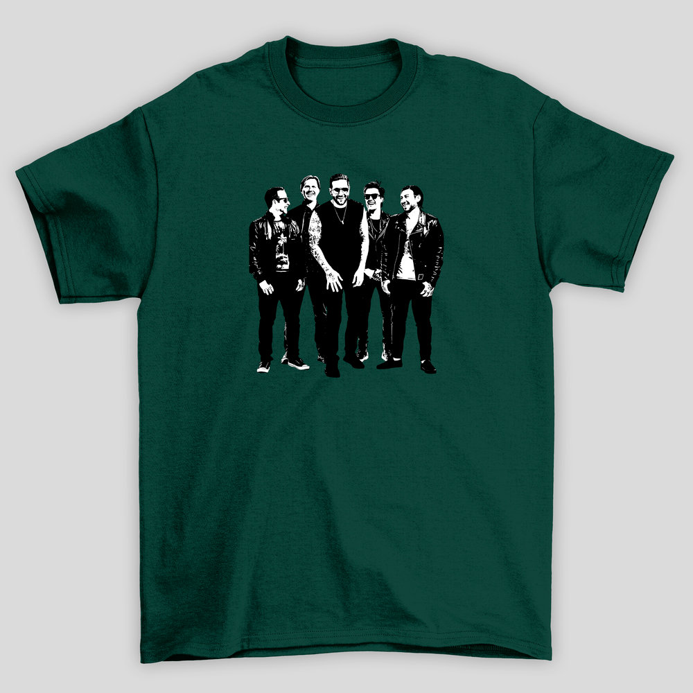 Camiseta Básica Avenged Sevenfold Smiling