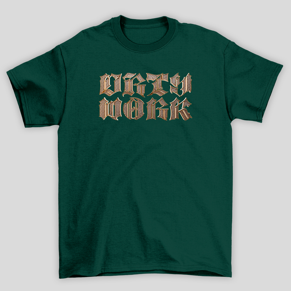 Camiseta Básica Aespa Dirty Work Logo