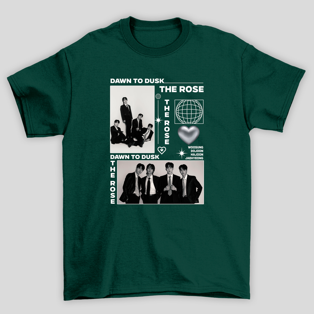 Camiseta Básica The Rose Down To Dusk