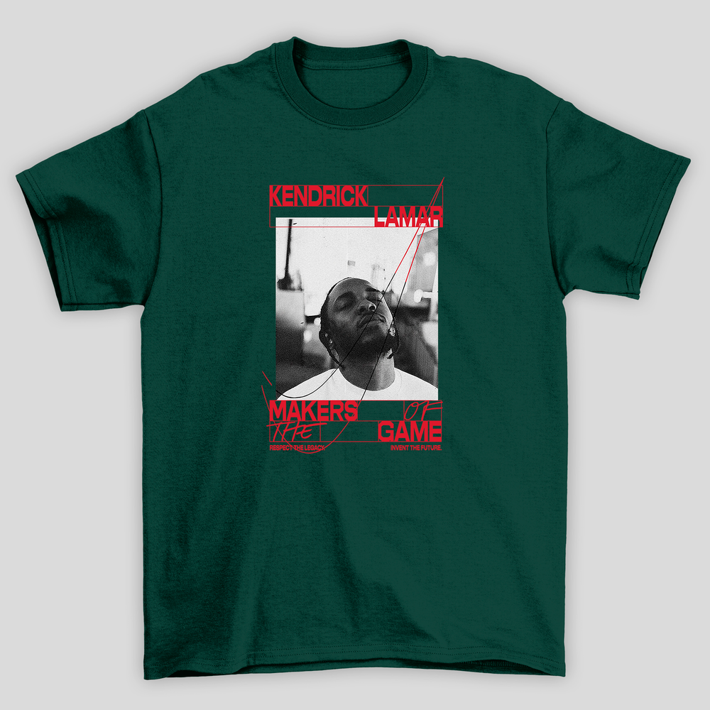 Camiseta Básica Kendrick Lamar Makers Of The Game
