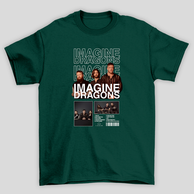 Camiseta Básica Imagine Dragons Tracklist