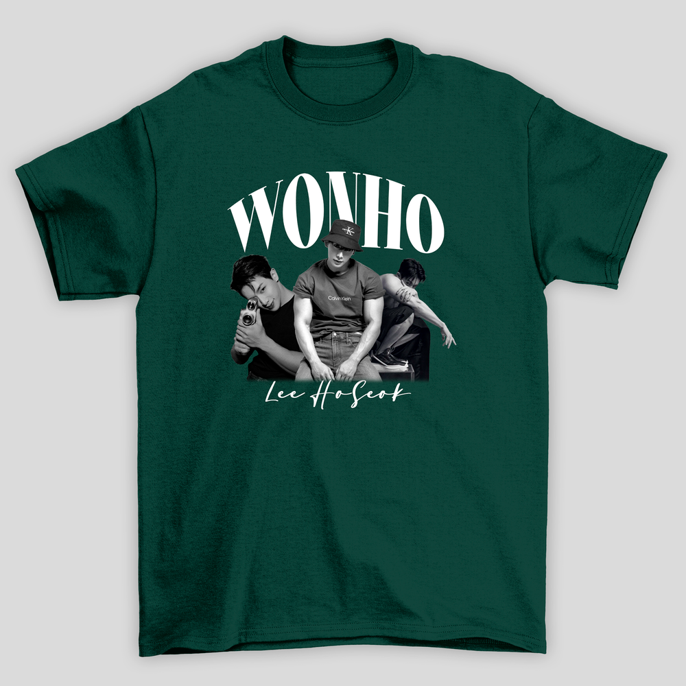 Camiseta Básica Wonho Lee Ho-Seok