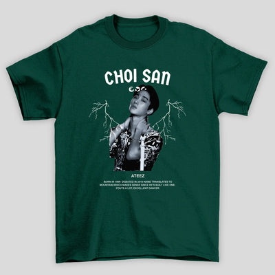 Camiseta Básica Ateez Choi San