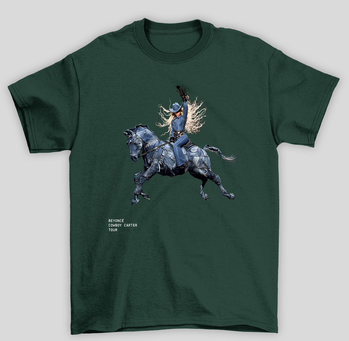 Camiseta Básica Beyonce Cowboy Carter Cavalo