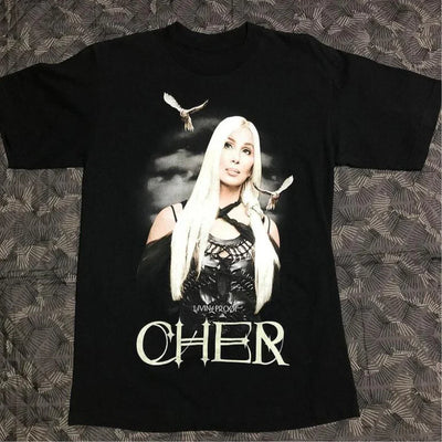 Camiseta Básica Cher Livin - Preto