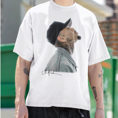 Camiseta Básica Chris Brown Vintage Style