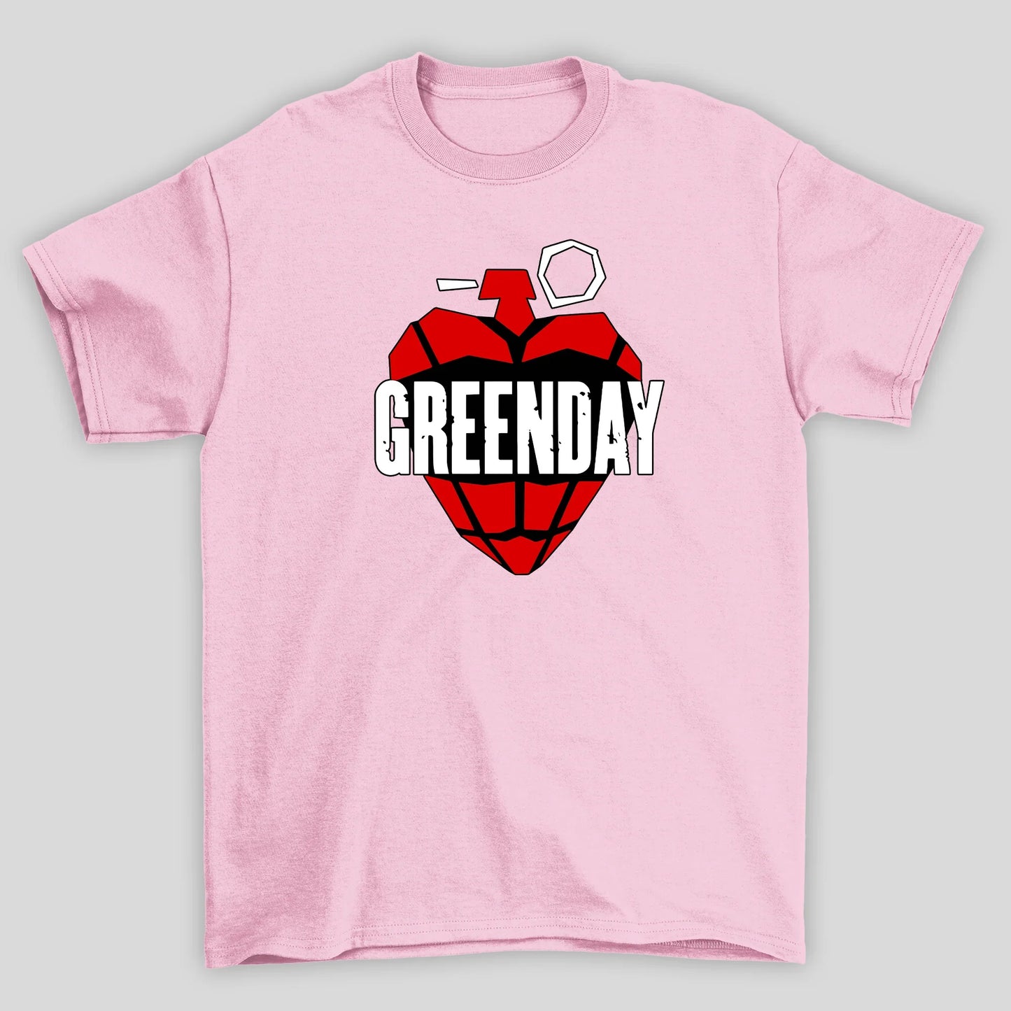 Camiseta Básica Green Day Rock