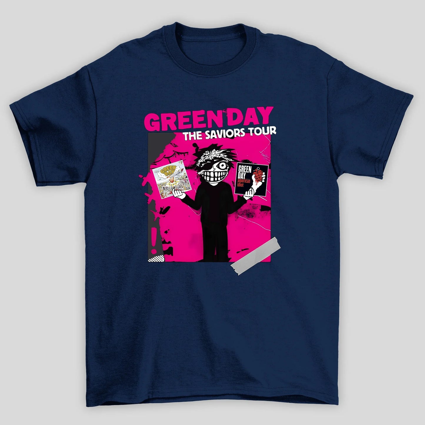 Camiseta Básica Green Day The Saviors Tour