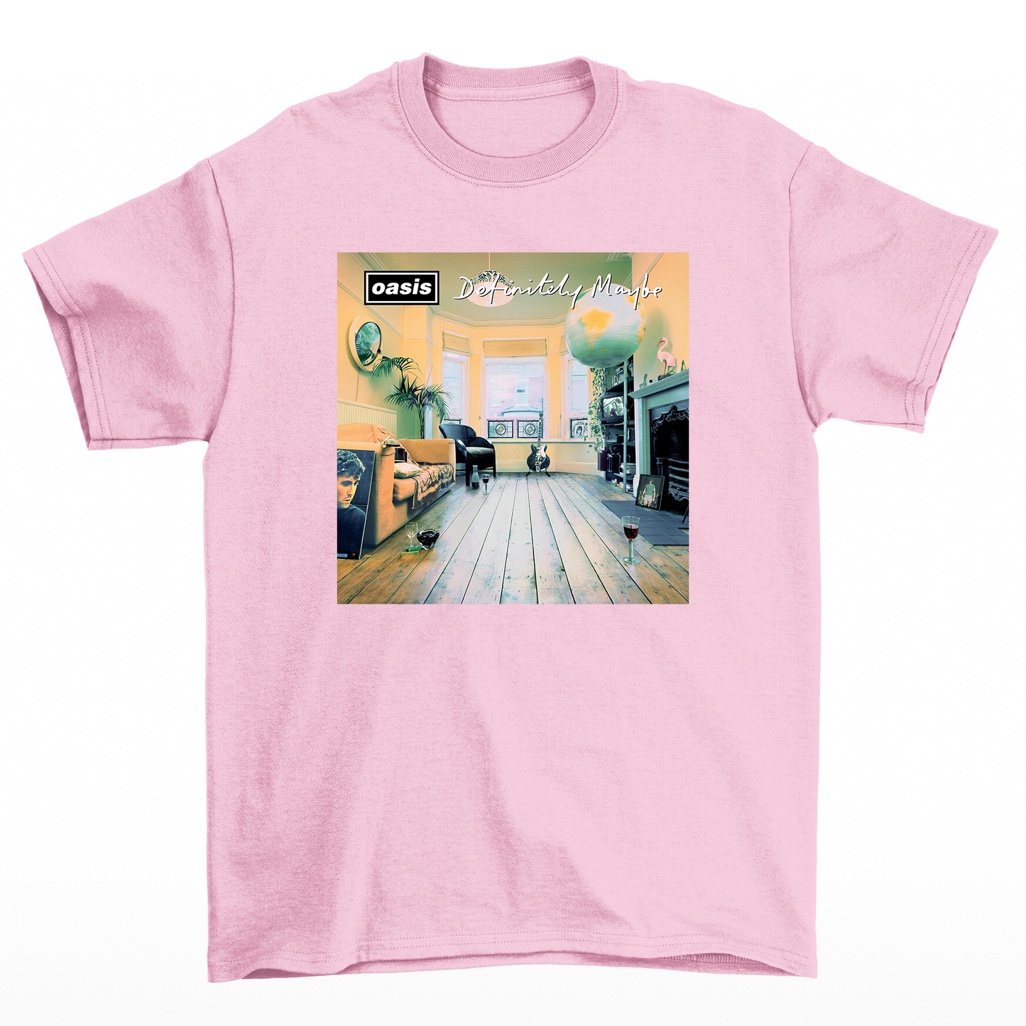 Camiseta Básica Definitely Maybe Oasis