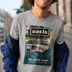 Camiseta Básica Be Here Now Oasis