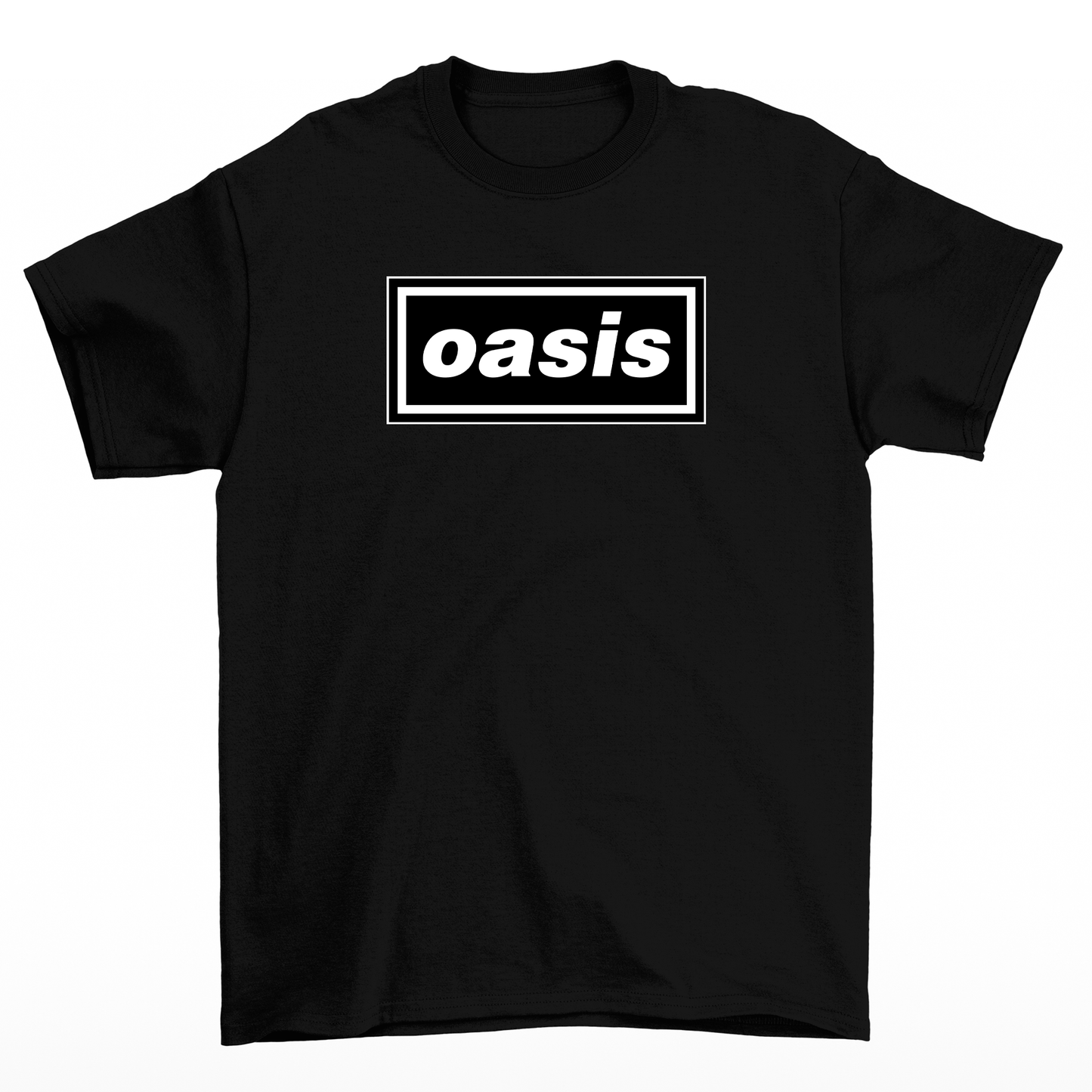 Camiseta Básica Logo Oasis Banda