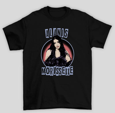 Camiseta Básica Alanis Morissette Retro