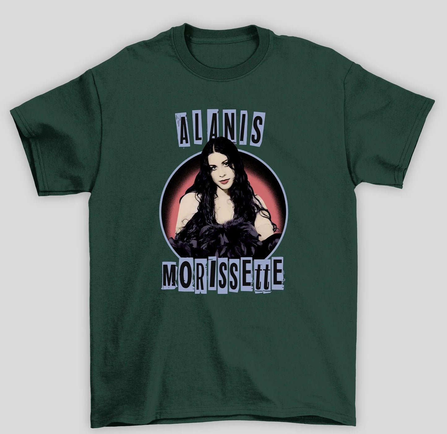Camiseta Básica Alanis Morissette Retro