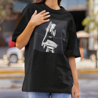 Camiseta Básica Ariana Grande My Everything - Preto