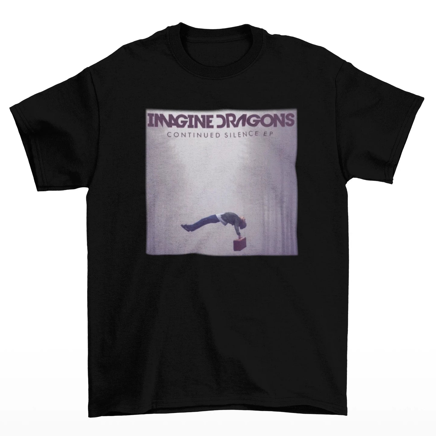 Camiseta Básica Imagine Dragons Continued Silence Ep-PRETO