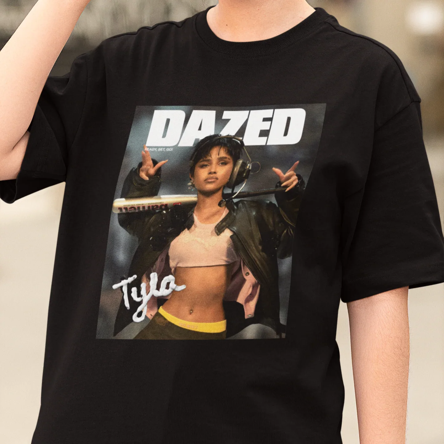 Camiseta Básica Tyla Dazed – Saoko