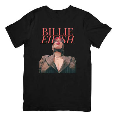 Camiseta Básica Billie Eilish Merch - Preto