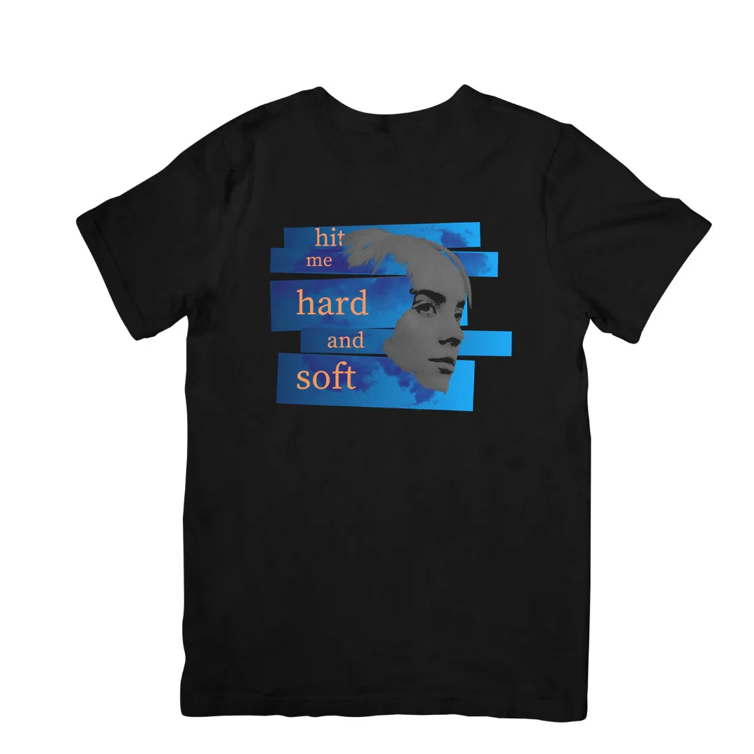Camiseta Básica Billie Eilish New Song - Preto