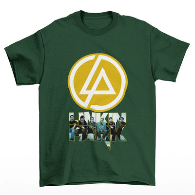 Camiseta Básica Classic tour 2024 Linkin Park-VERDE