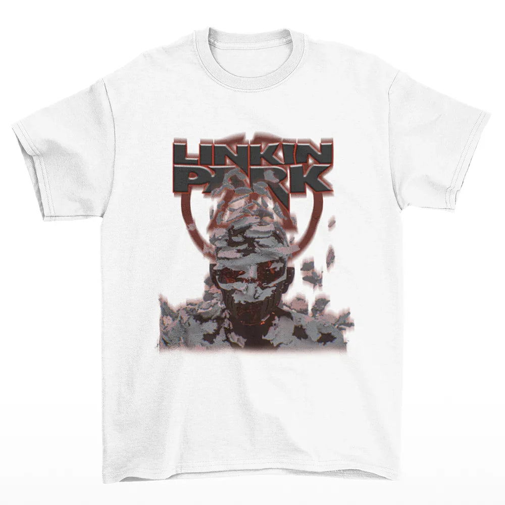 Camiseta Básica Hot Rock Linkin Park - branco