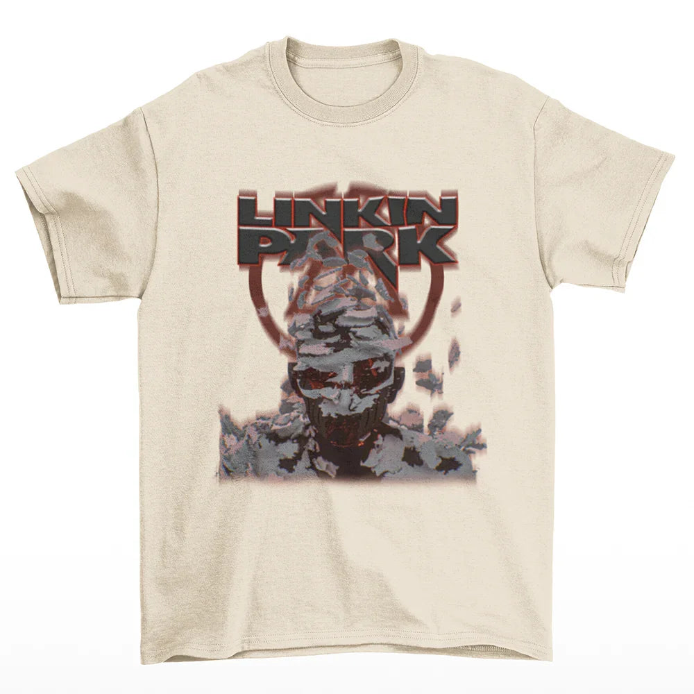 Camiseta Básica Hot Rock Linkin Park - pérola