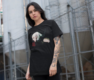 Camiseta Básica Lady Gaga Chromatica Retro -Preto