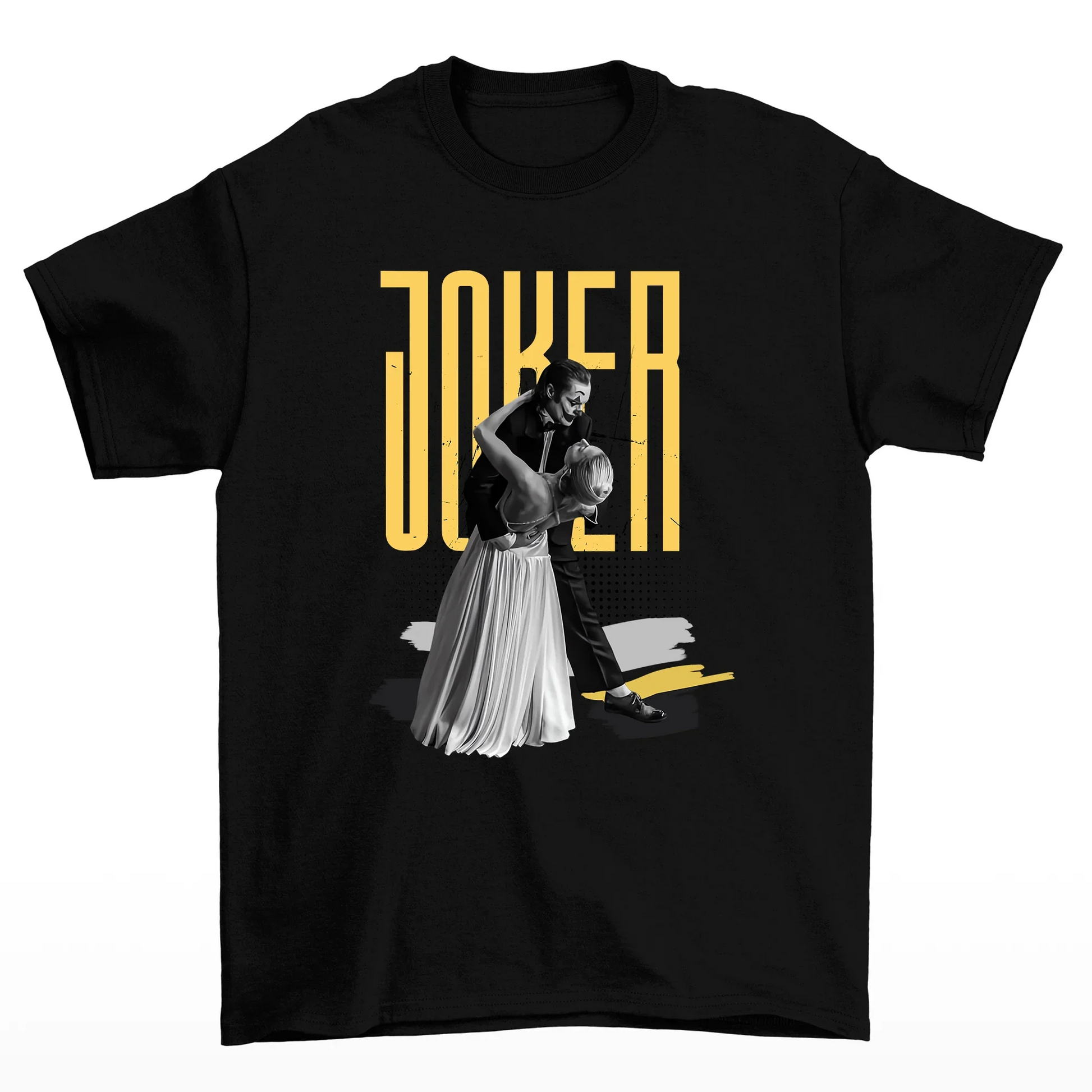 Camiseta Básica Lady Gaga Joker Dance Preto