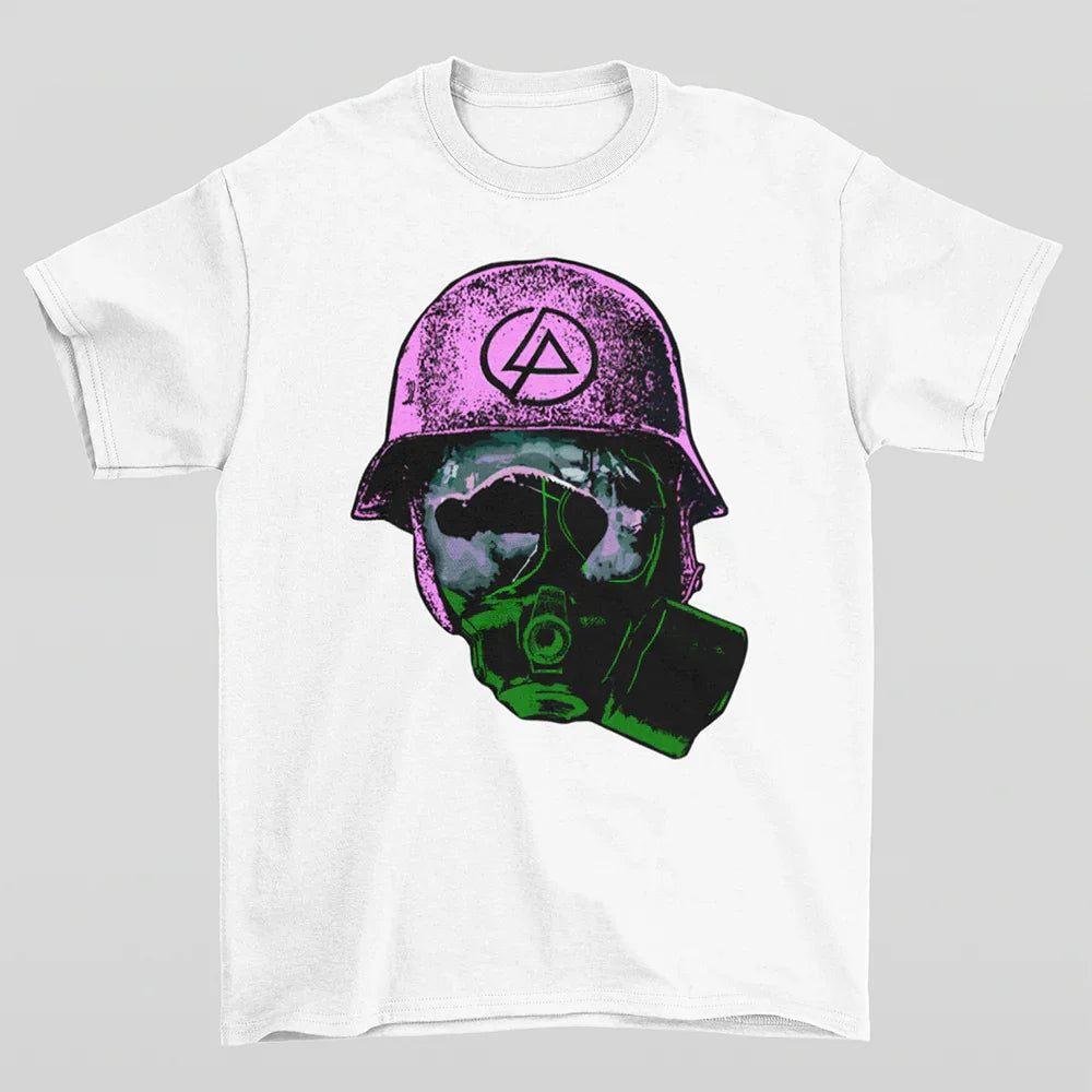 Camiseta Básica Linkin Park Graphic - branco