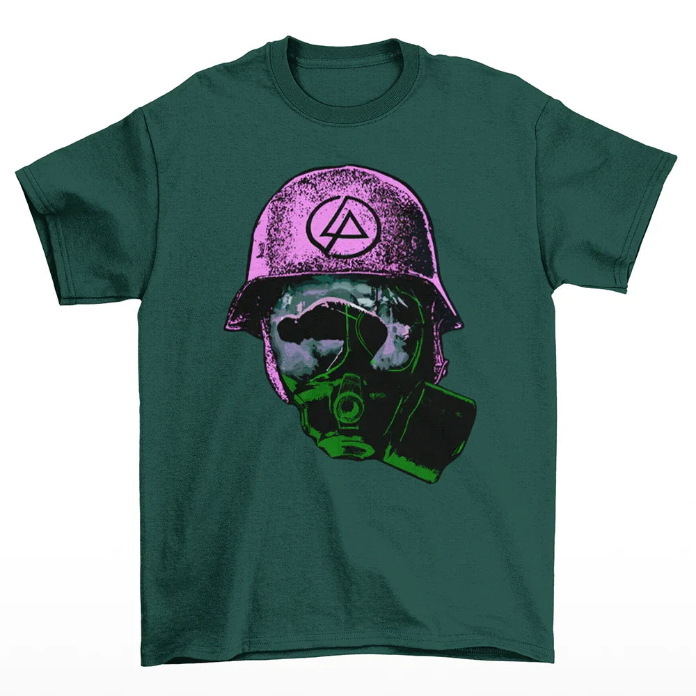 Camiseta Básica Linkin Park Graphic - verde