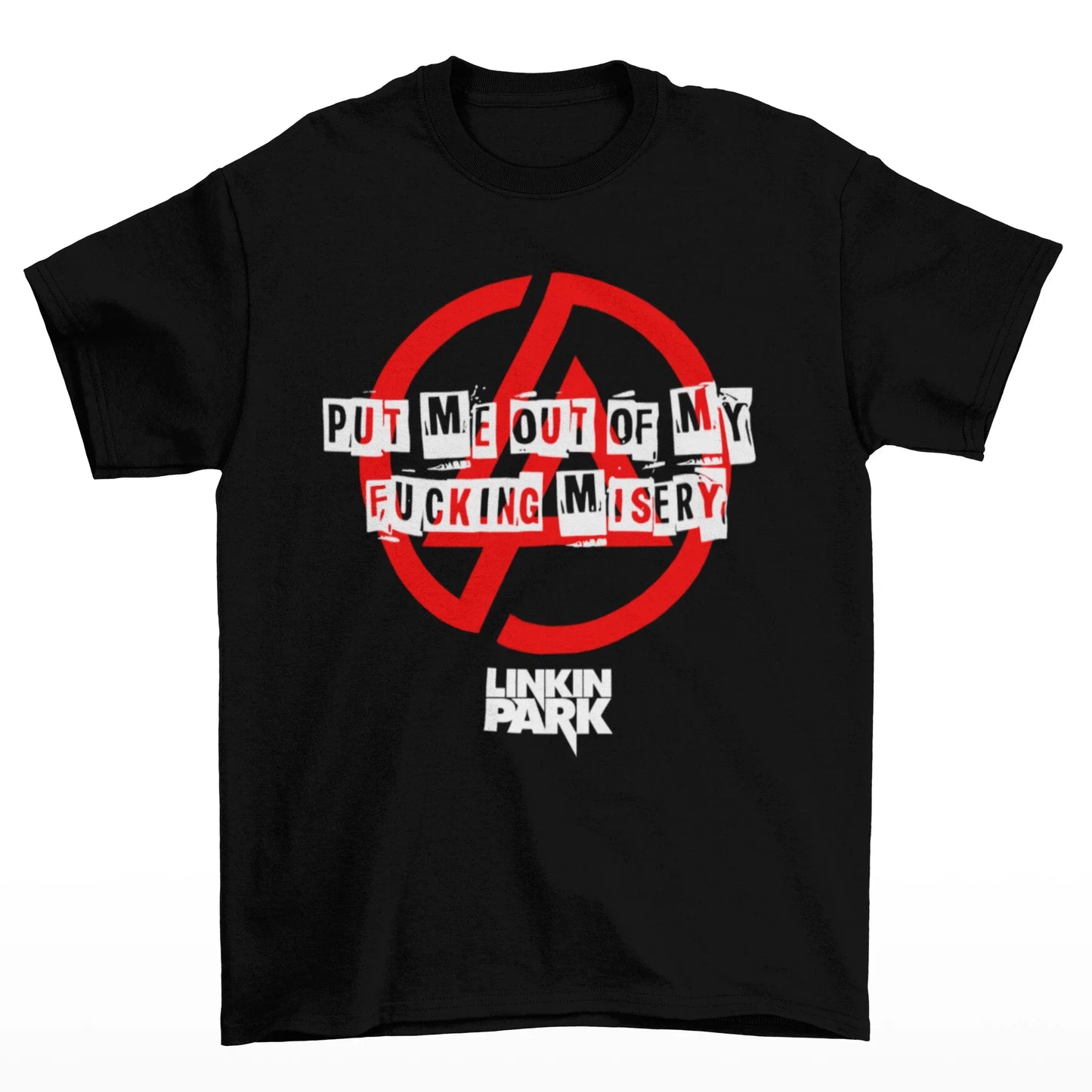 Camiseta Básica Linkin Park Misery - preto