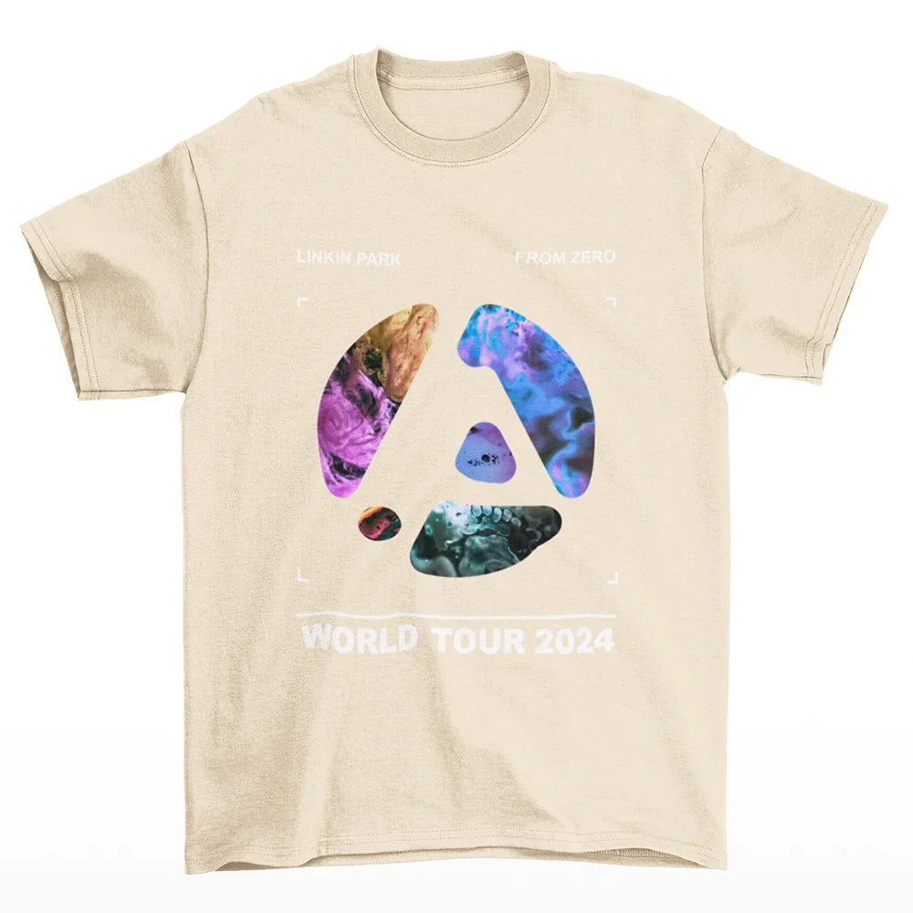 Camiseta Básica Linkin Park W.T 2024 - pérola