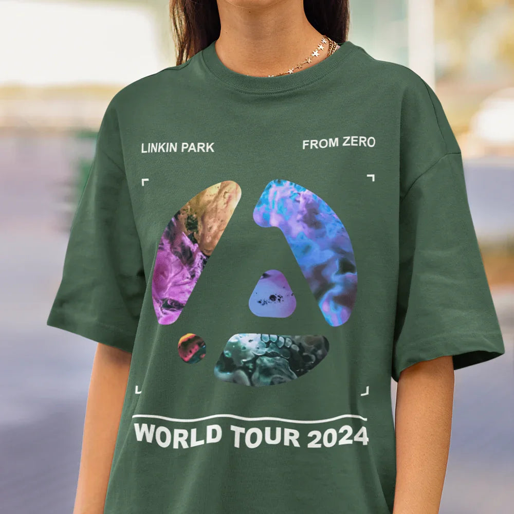 Camiseta Básica Linkin Park W.T 2024 – Saoko