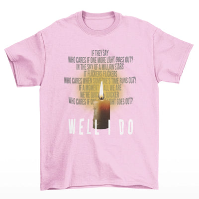 Camiseta Básica Linkin Park Well I Do - rosa bebê