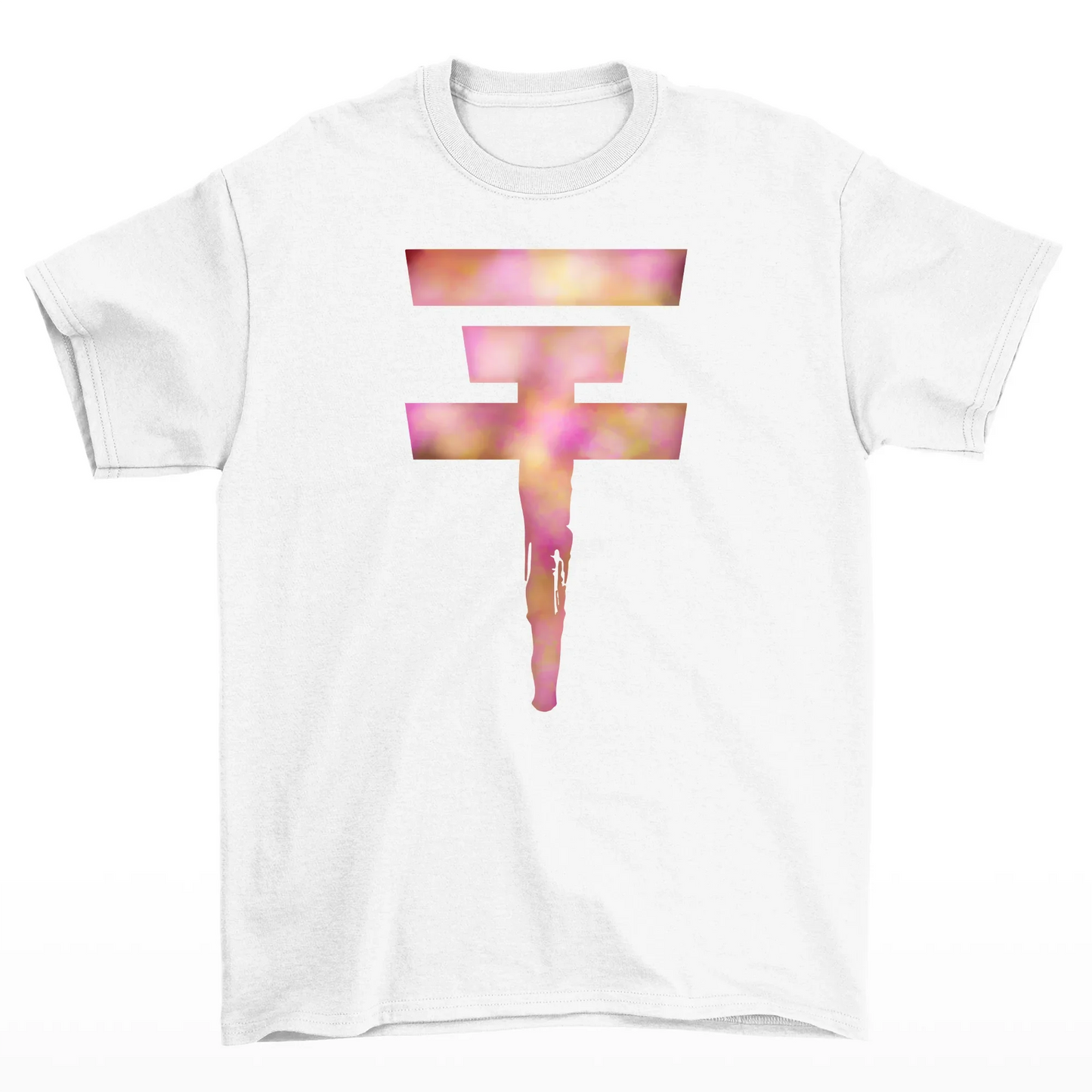 Camiseta Básica Logo Tokio Hotel - branco