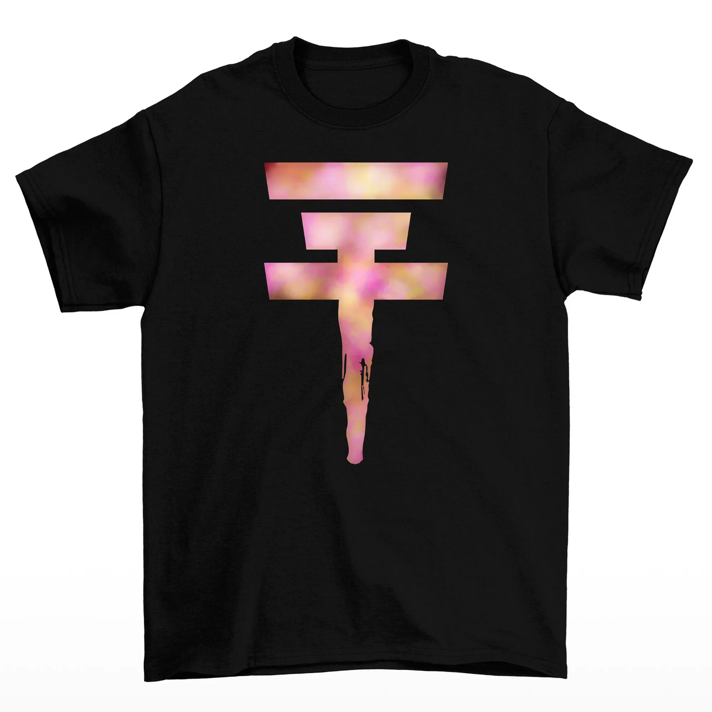 Camiseta Básica Logo Tokio Hotel - preto