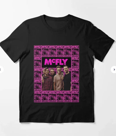 Camiseta Básica McFLY Aesthetic - preto