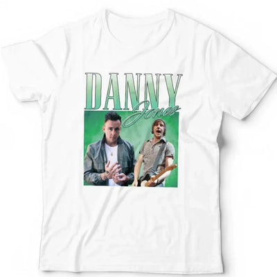 Camiseta Básica McFLY Danny Jones - branco